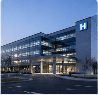Healthcare facility requiring reliable water treatment